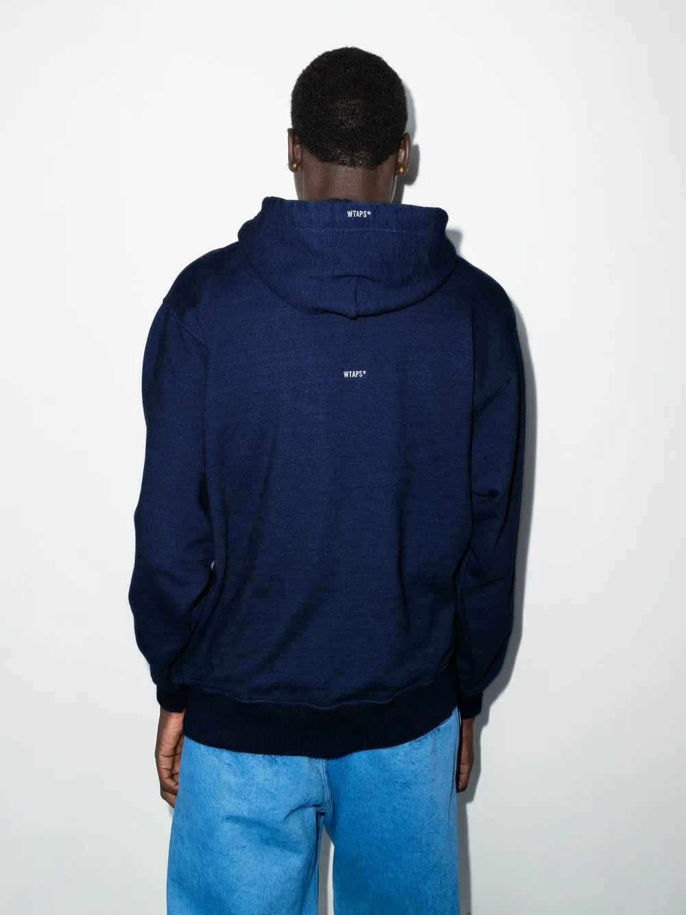 WTAPS ALL 02 SWEATER COTTON サーマル インディゴ - スウェット