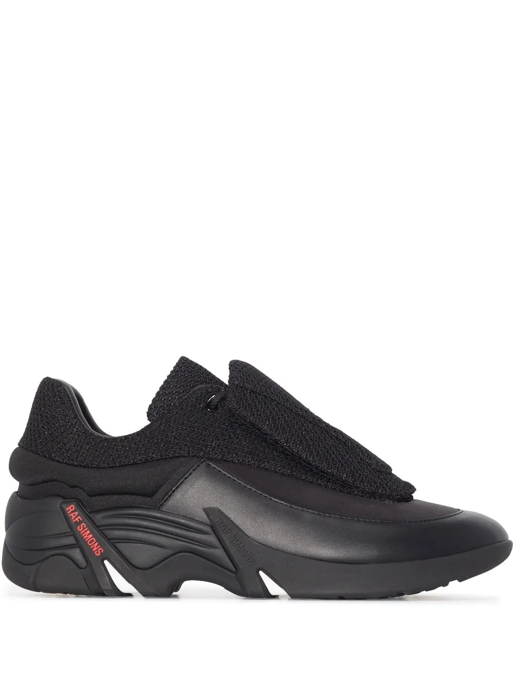 

Raf Simons tenis bajos Antei - Negro