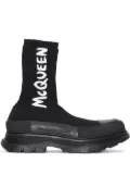 Alexander McQueen Tread sock-style boots - Black