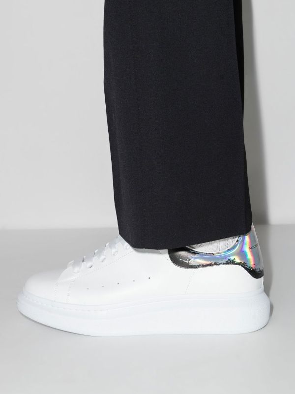 Alexander McQueen Oversize Sole High Top Sneaker White