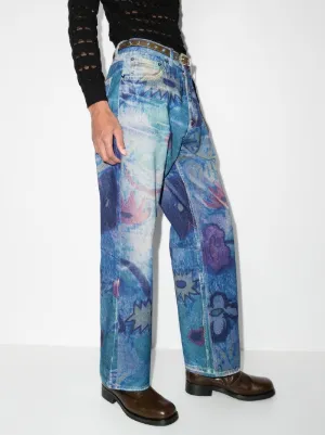 Our Legacy(アワー・レガシー)デニムアイテム - FARFETCH 値打ち品 【our legacy アワーレガシー】ウォッシュ加工 ビンテージ風 デニム デニム/ジーンズ