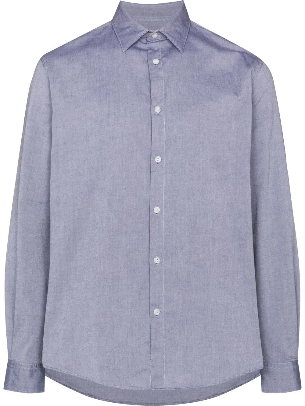 

Sunspel casual button-up long-sleeve shirt - Neutrals