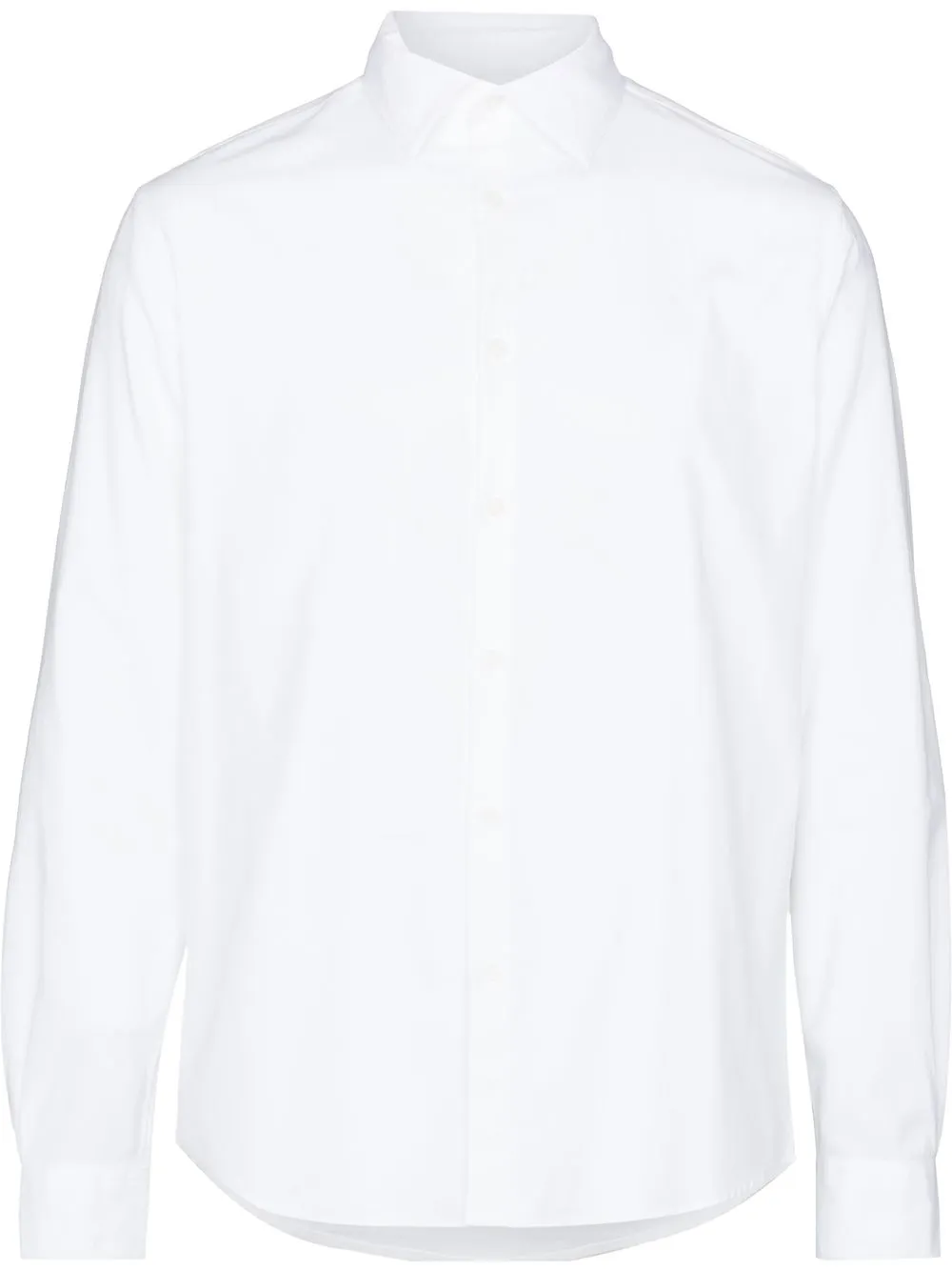 

Sunspel casual button-front long-sleeve shirt - White