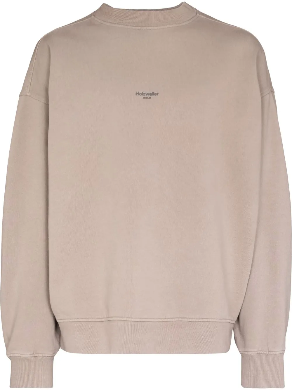 Holzweiler logo-print Oversized Sweatshirt - Farfetch