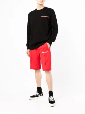 palm angels shorts red
