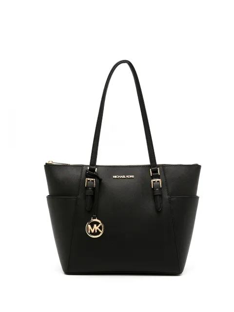 Michael Michael Kors Charlotte saffiano-leather shoulder bag