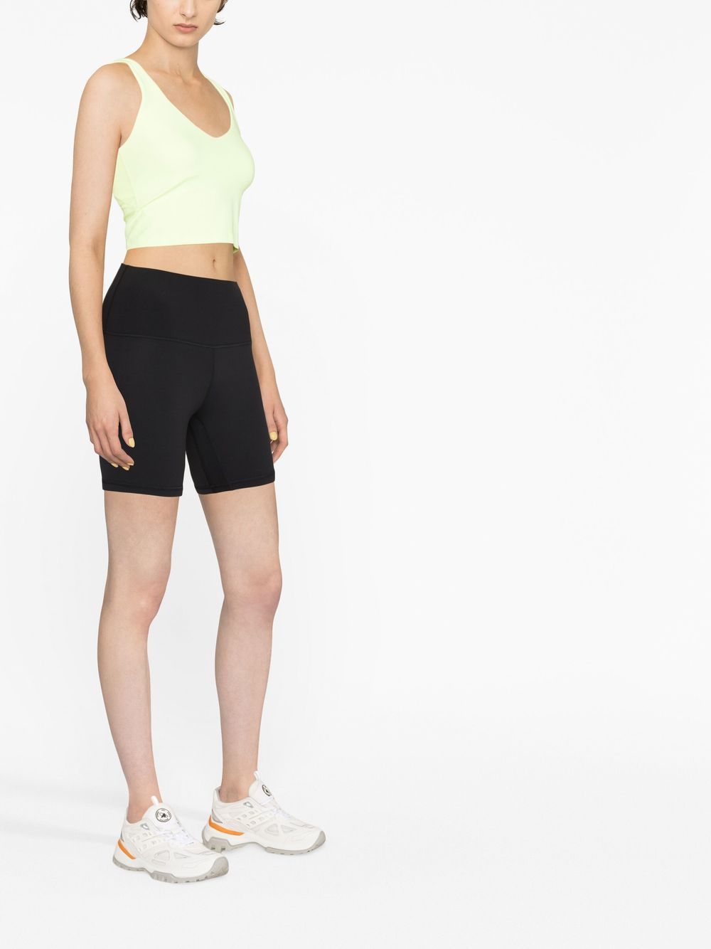 Shop Lululemon Align 6 Inch Yoga Shorts In Schwarz