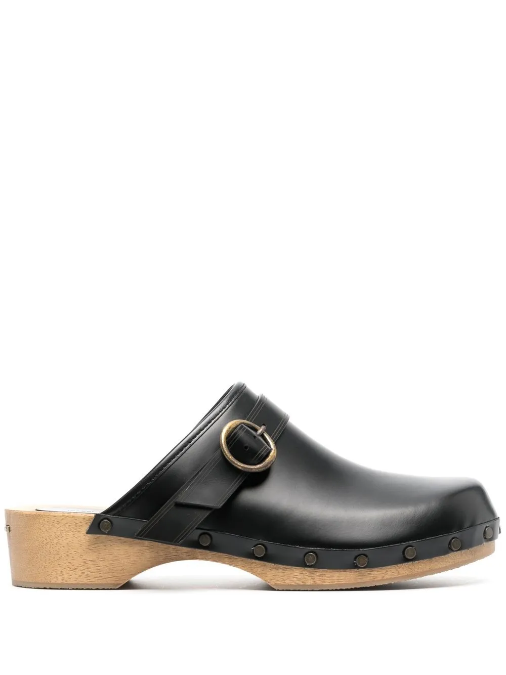 

Isabel Marant Thalie leather clogs - Black