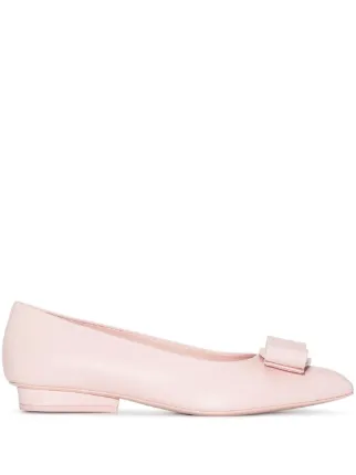 ferragamo pointed flats