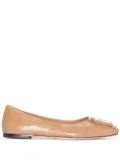 Tory Burch Georgia Bombé ballerina shoes - Neutrals