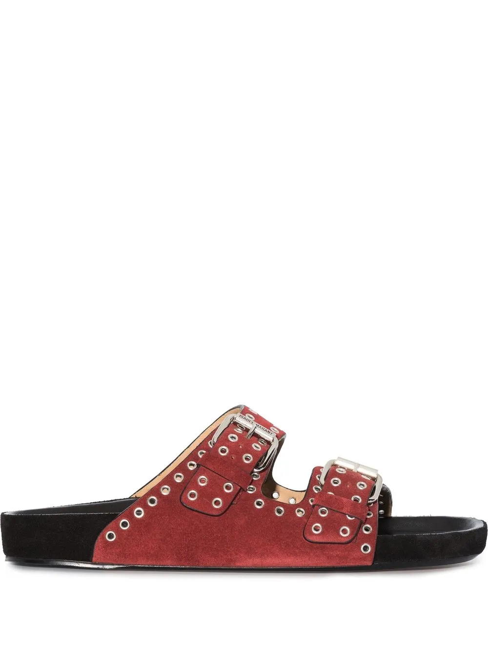 

Isabel Marant sandalias con detalle de correa - Rojo