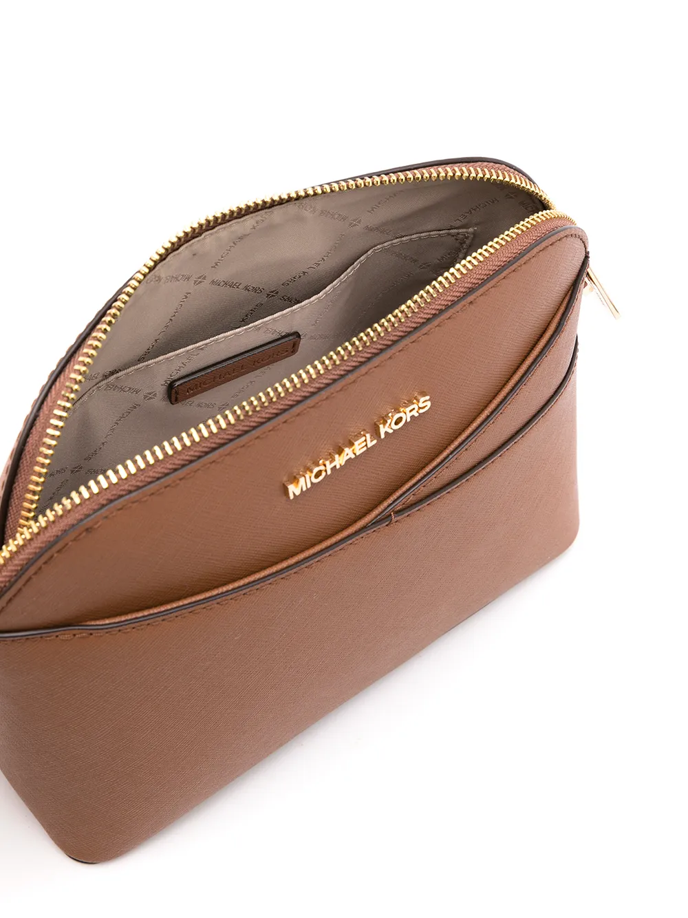 Michael Kors Jet Set crossbodytas Bruin