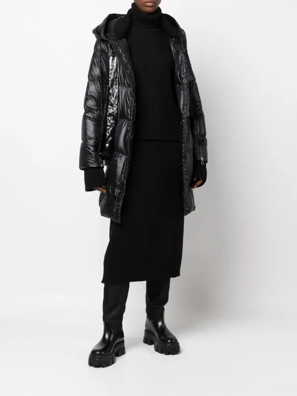 Moncler モンクレール ストレート ニットスカート - FARFETCH Moncler モンクレール ストレート ニットスカート - FARFETCH