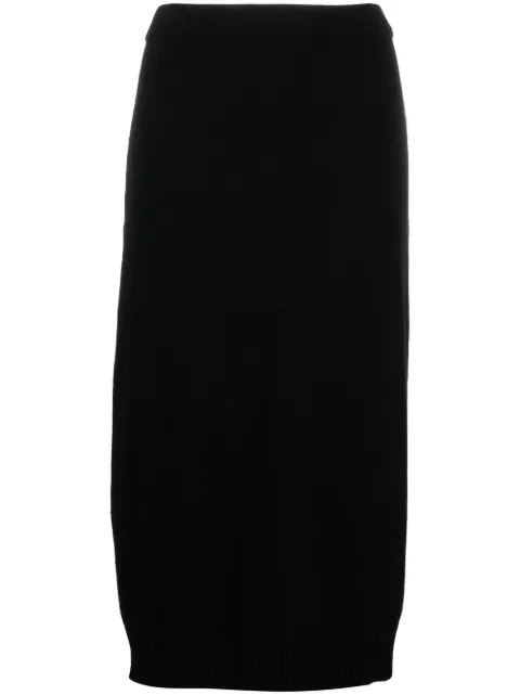 Moncler knitted straight skirt 