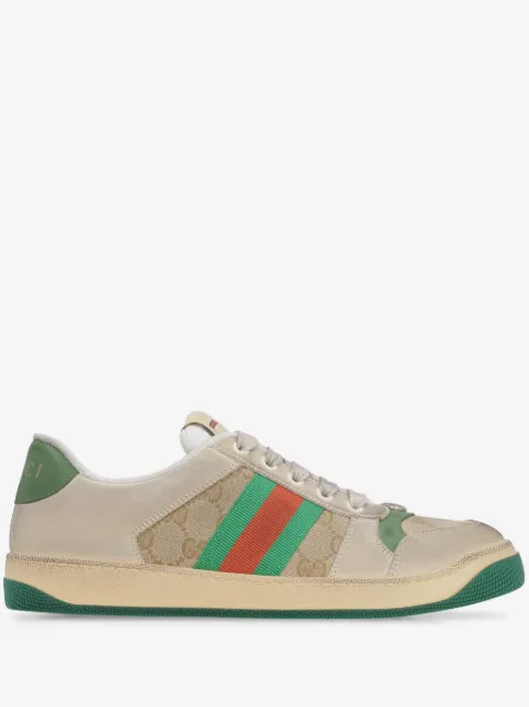 Gucci tenis Screener con rayas Web