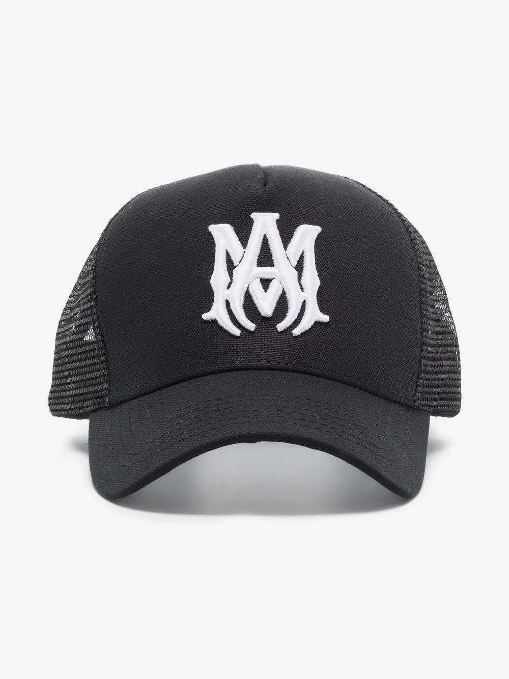 AMIRI MA logo trucker hat | Black | Image 1