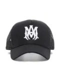 AMIRI MA logo trucker cap - Black