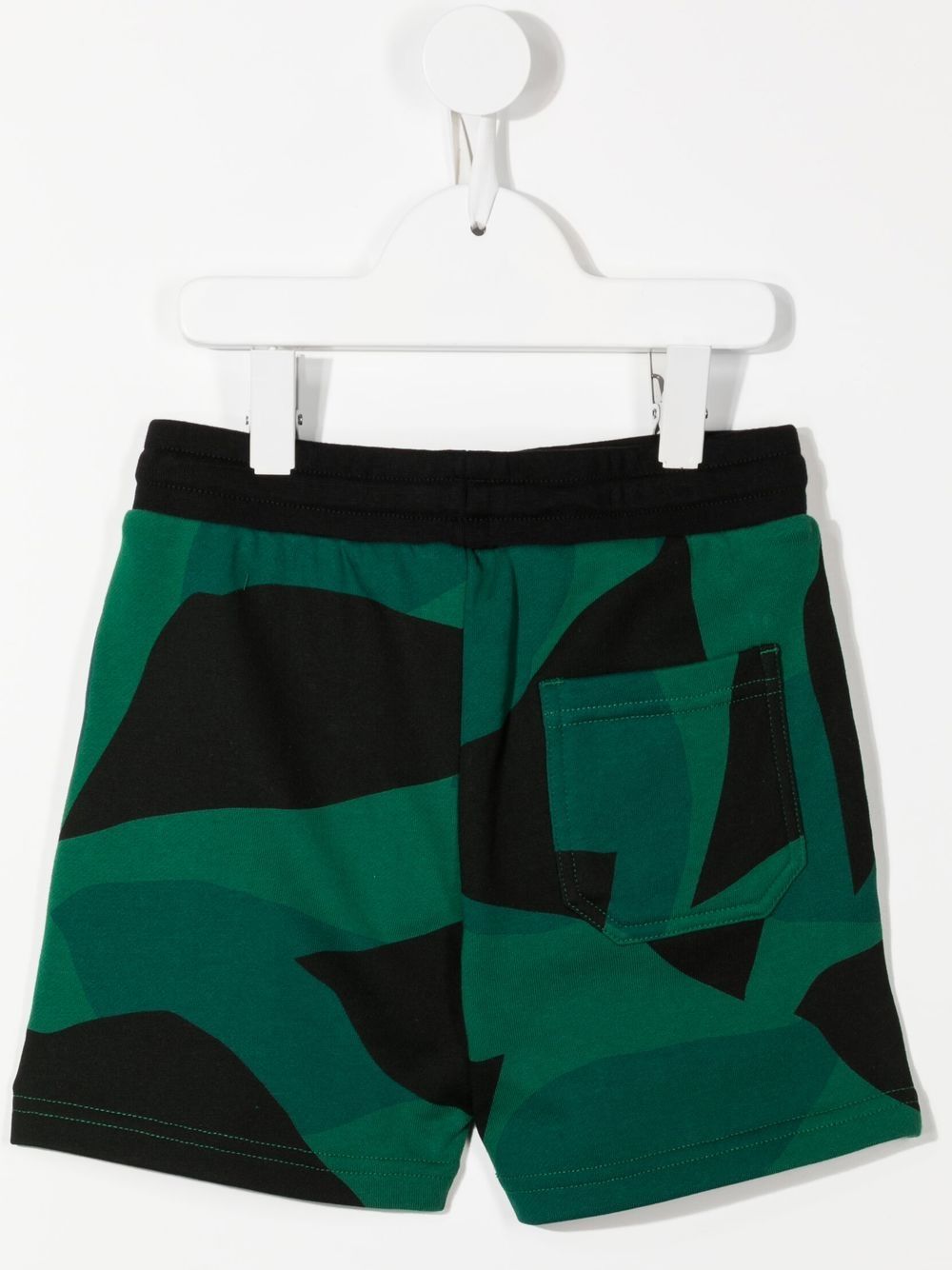 Stella McCartney Kids Shorts met camouflageprint - Zwart