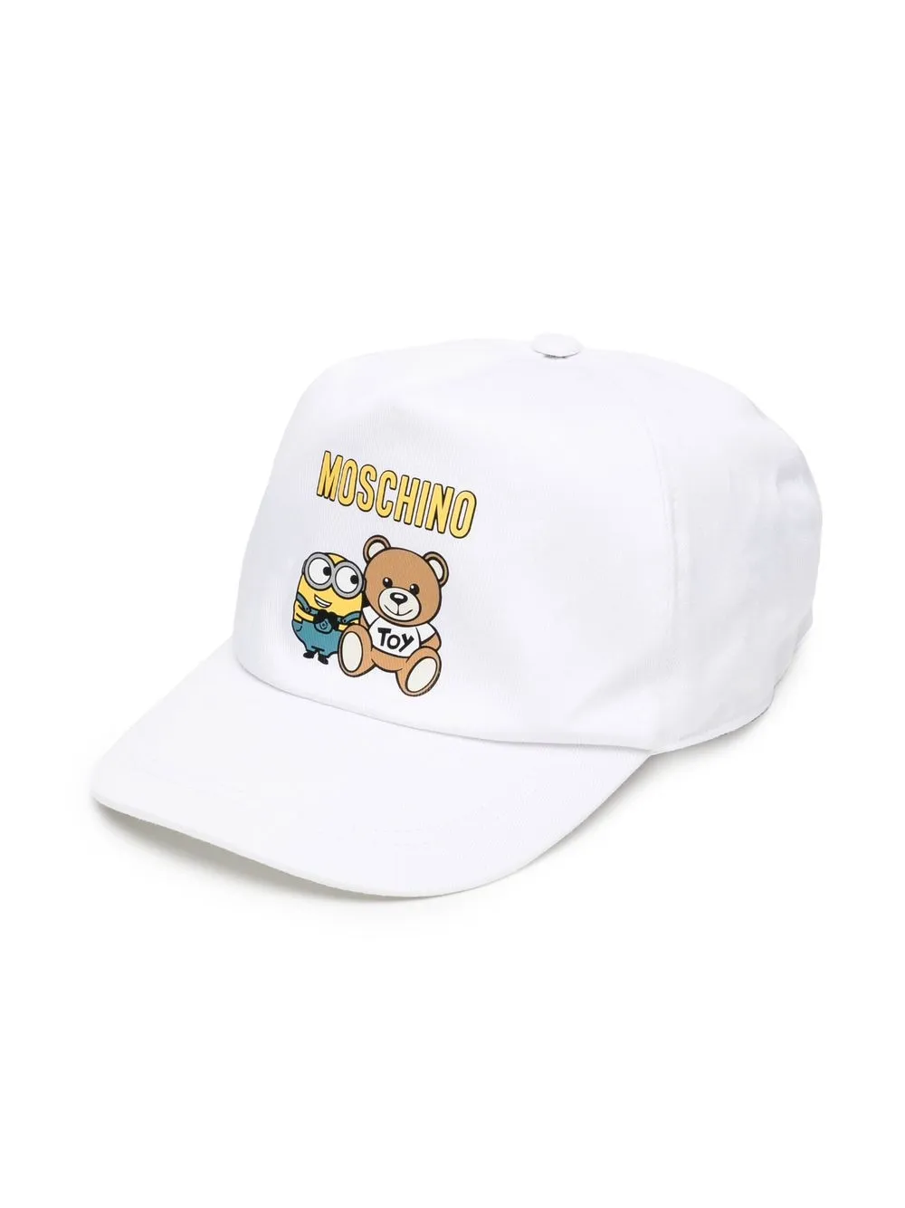 

Moschino Kids gorra con estampado Toy Bear - Blanco