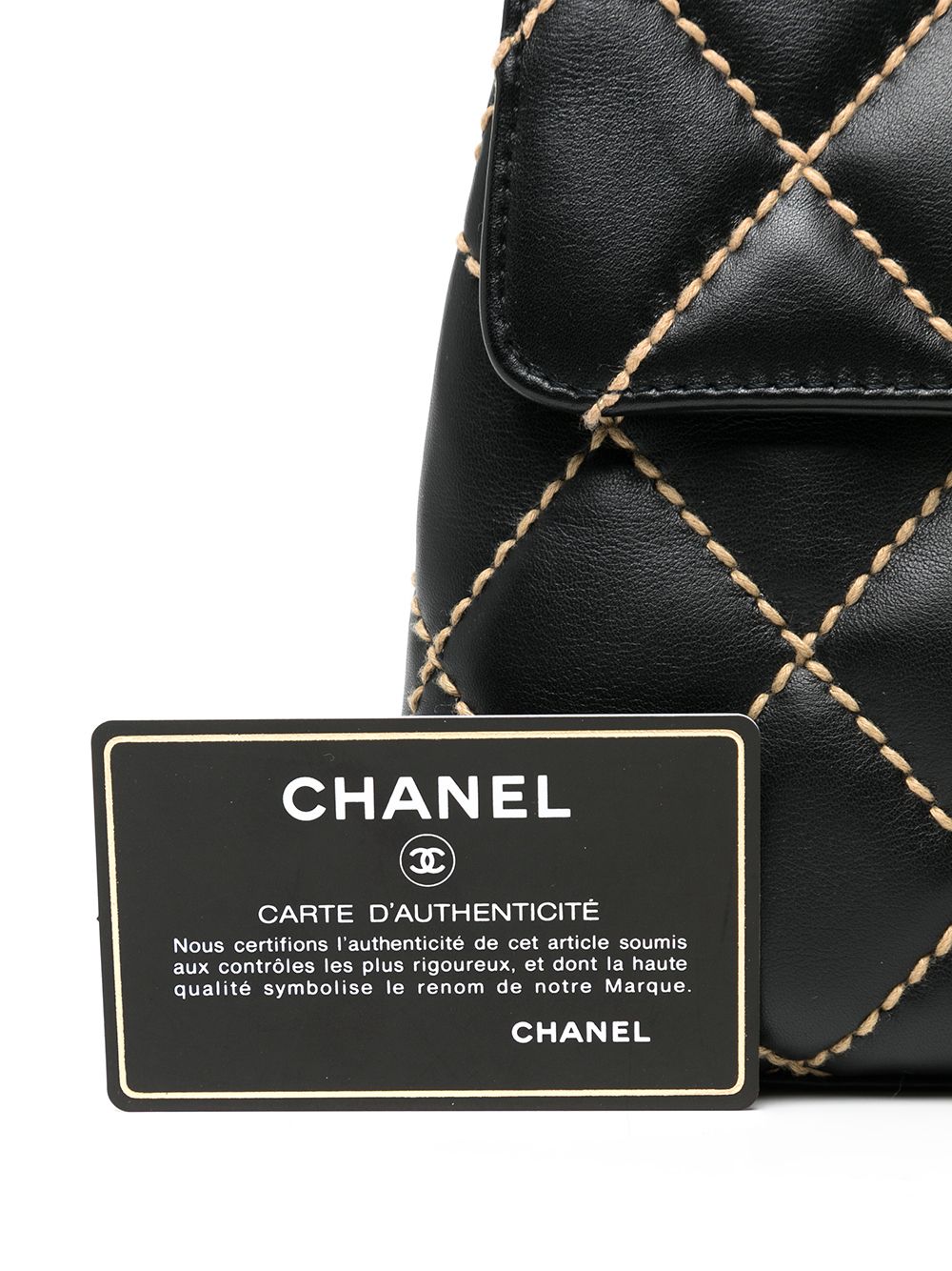 CHANEL Pre-Owned 2005 Wild Stitch top-handle Bag - Farfetch