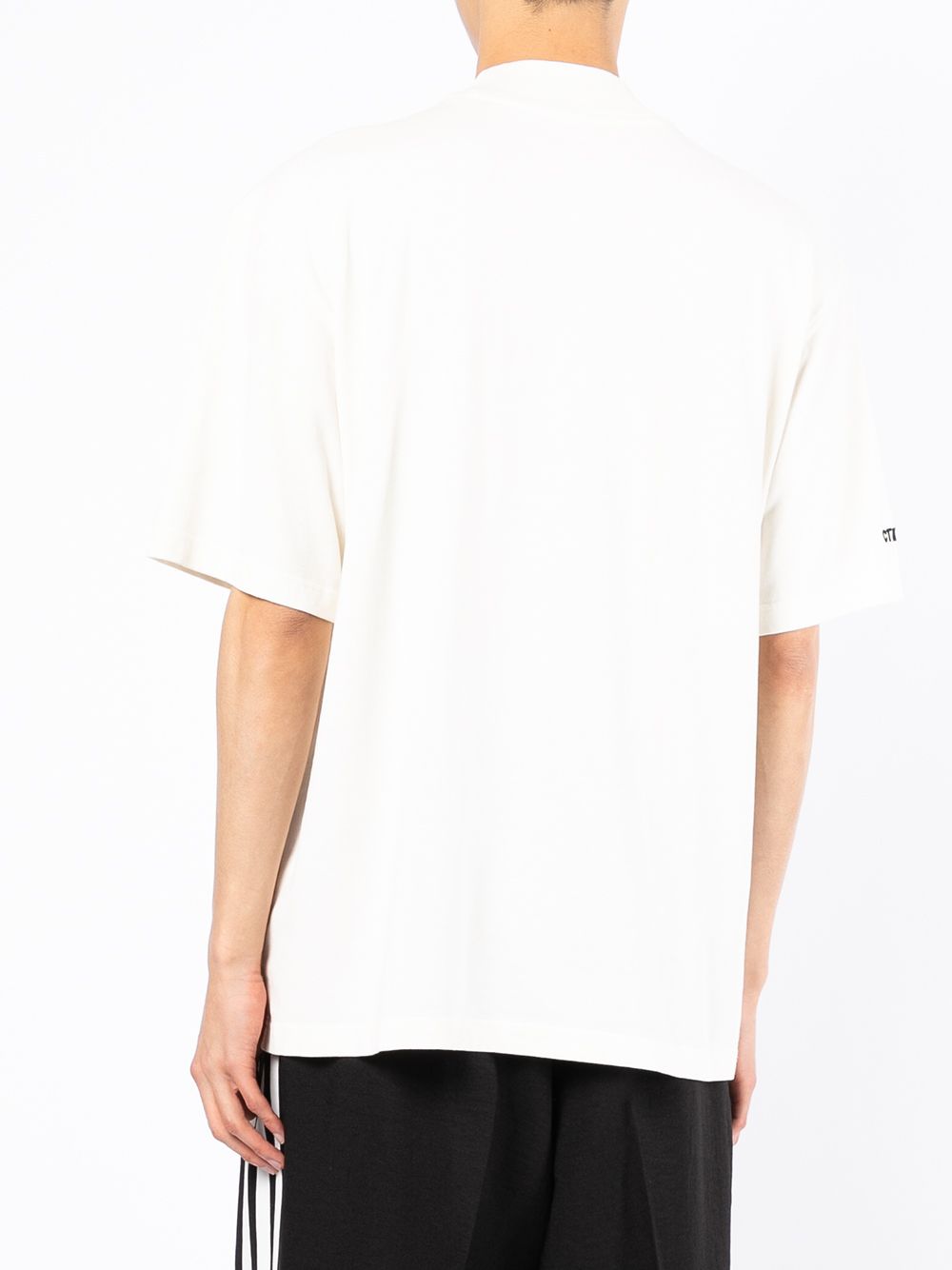 фото Heron preston logo-patch mock-neck t-shirt