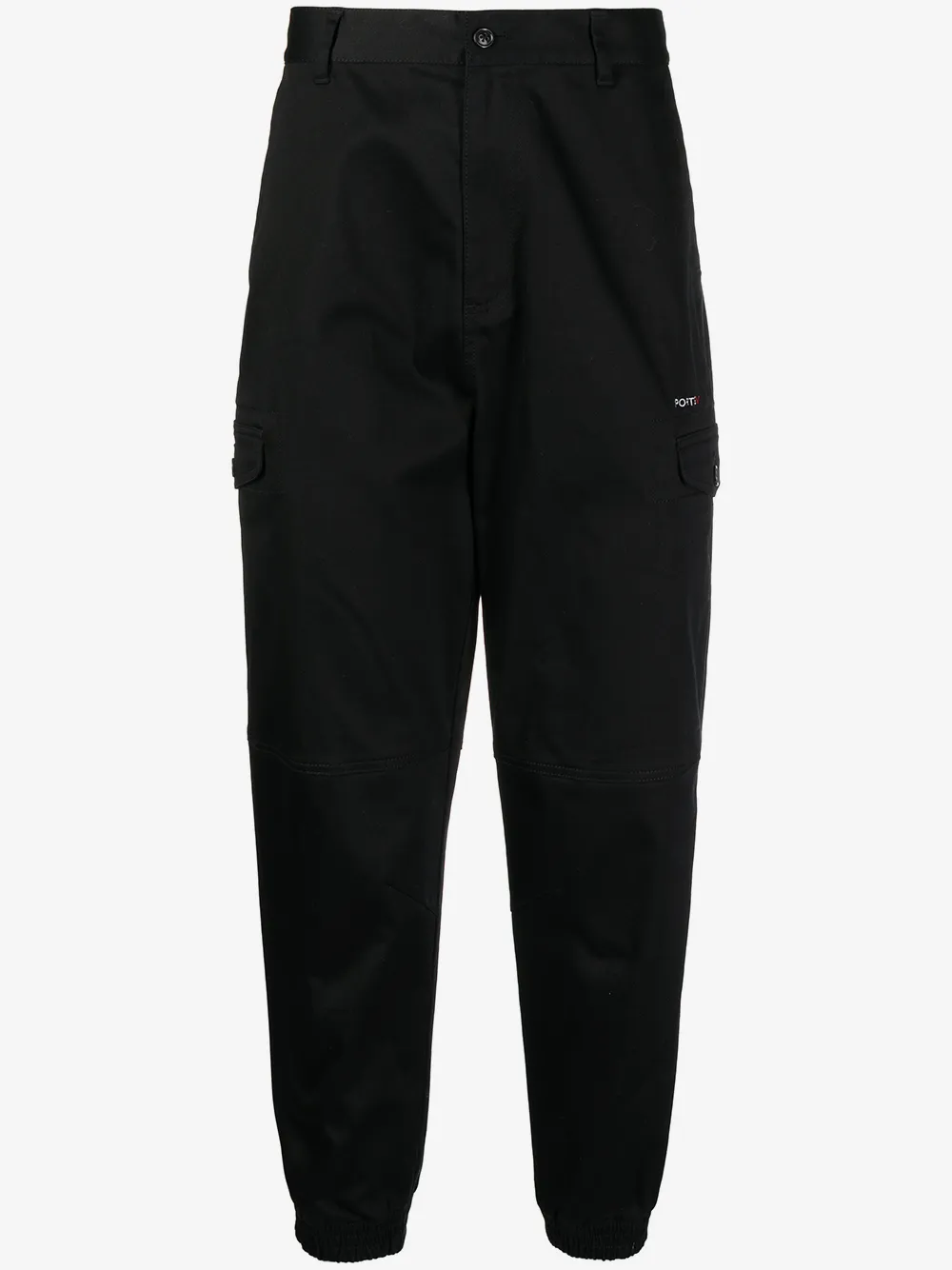 Ports V cropped cargo trousers | Black | Image 1