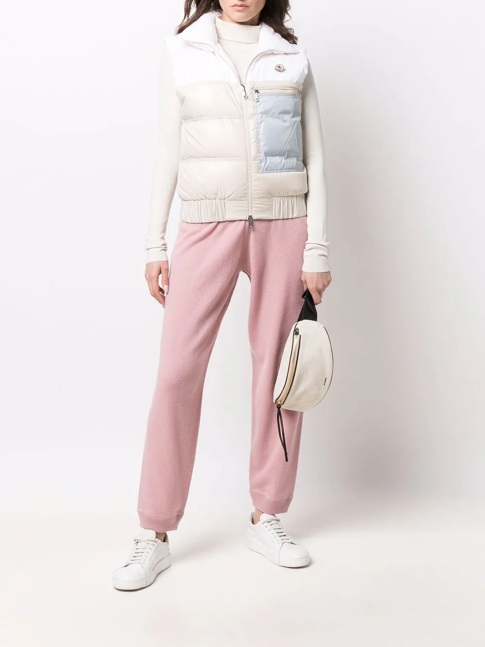 фото Moncler кашемировые спортивные брюки