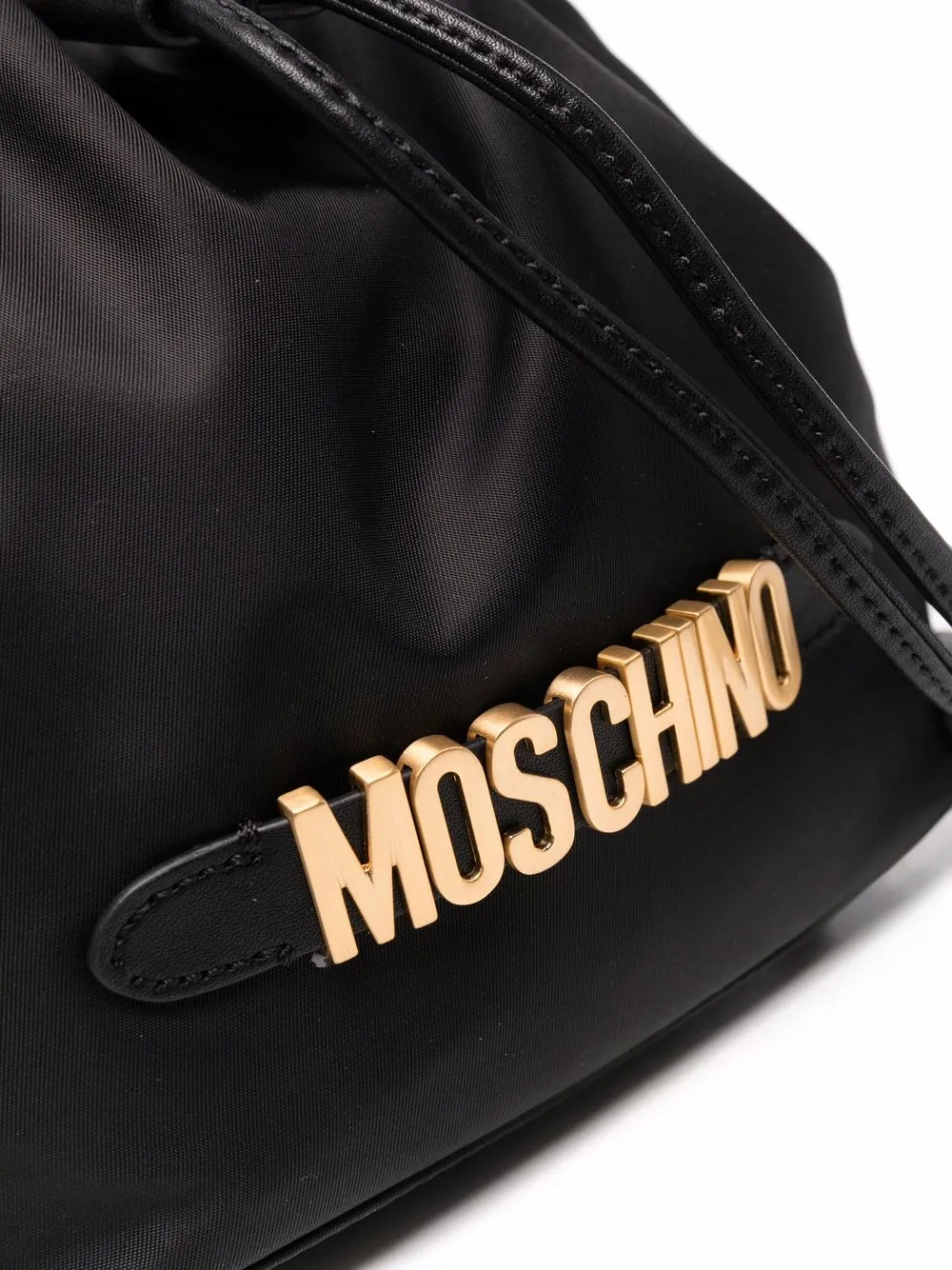 фото Moschino сумка-сэтчел с логотипом