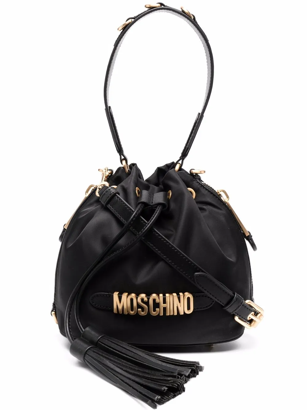 фото Moschino сумка-сэтчел с логотипом