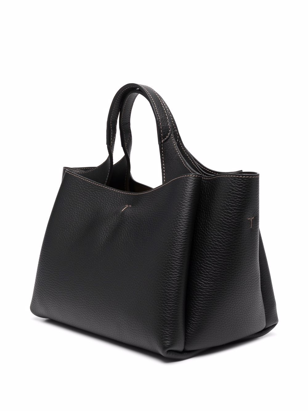 фото Tod's mini logo-stamp leather tote bag