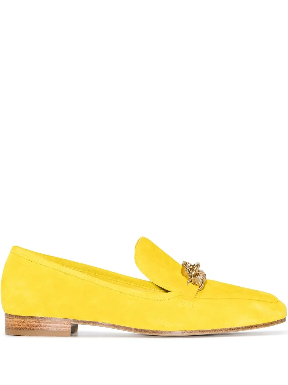 

Tory Burch mocasines Tessa planos - Amarillo