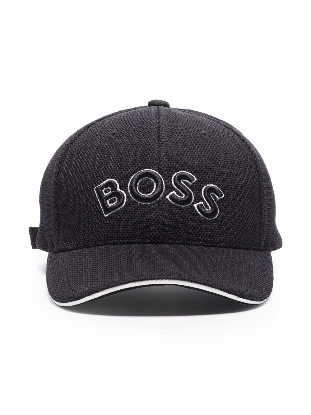 

BOSS gorra con logo bordado - Negro