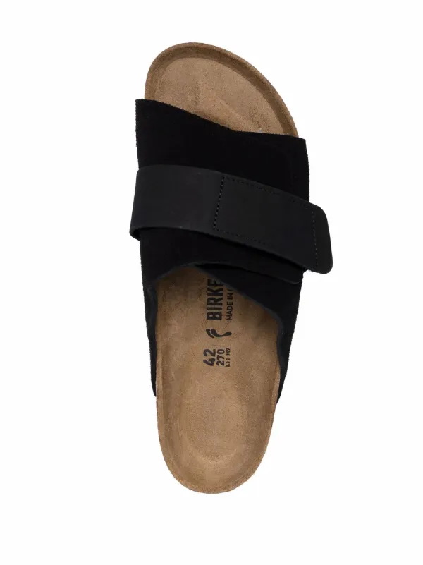 BIRKENSTOCK キョウト　24cm Birkenstock Sandália De Tiras Kyoto | Preto | FARFETCH BR