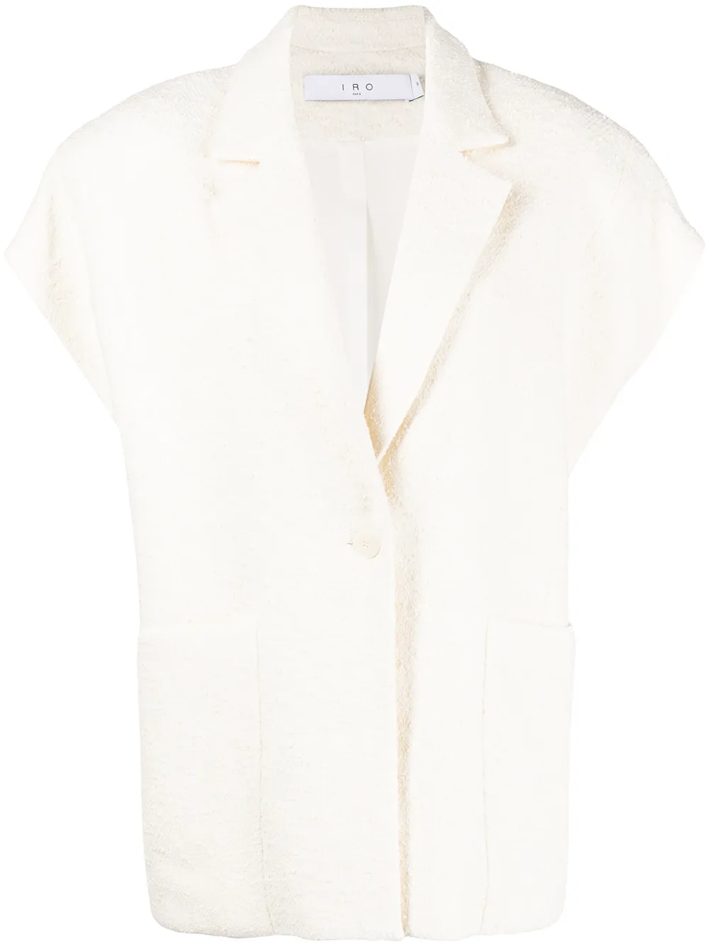

IRO Uvani sleeveless jacket - White