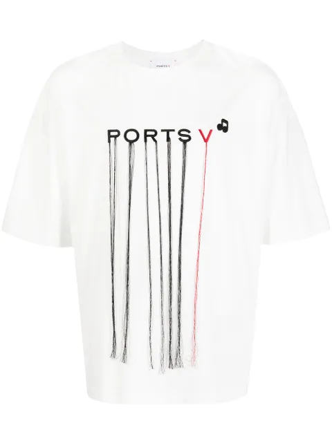 Ports V logo-print short-sleeved T-shirt