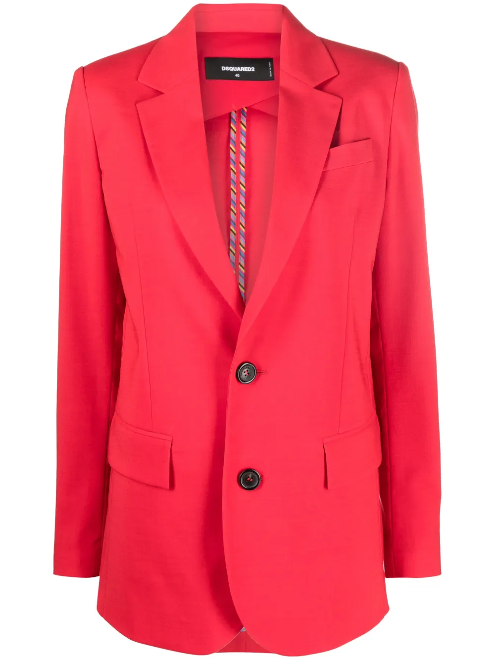 

Dsquared2 notched-lapel single-breasted blazer