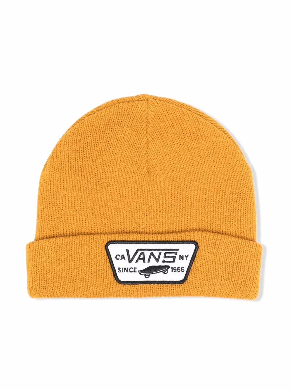 

Vans Kids logo-patch beanie hat - Orange