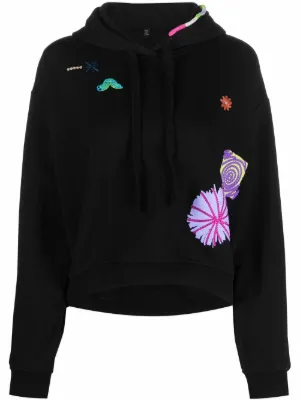 alexander mcqueen bird moletom com capuz