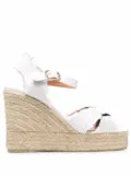 Castañer Bromelia wedge espadrilles - White