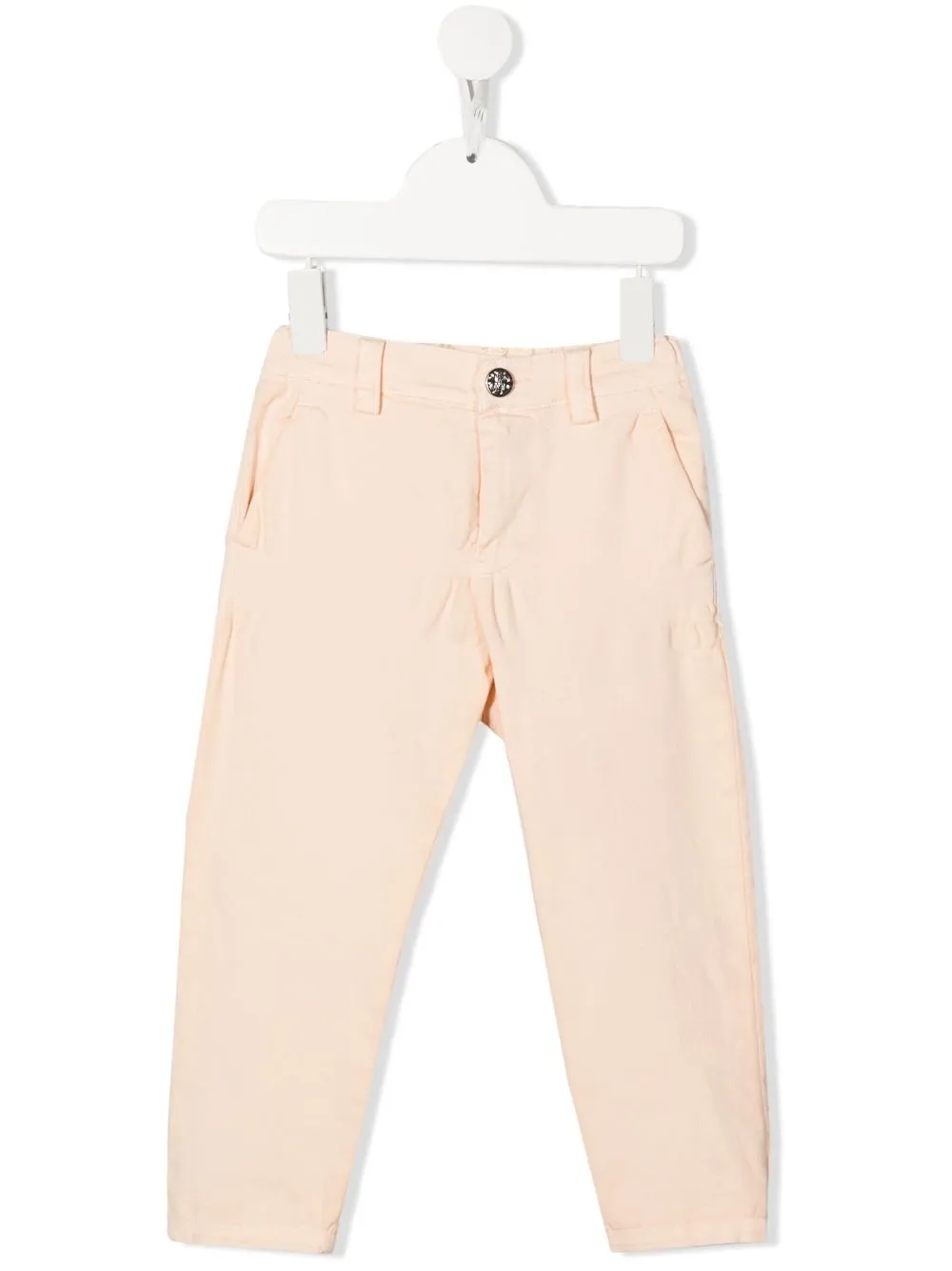 

Roberto Cavalli Junior patch-detail straight-leg trousers - Neutrals