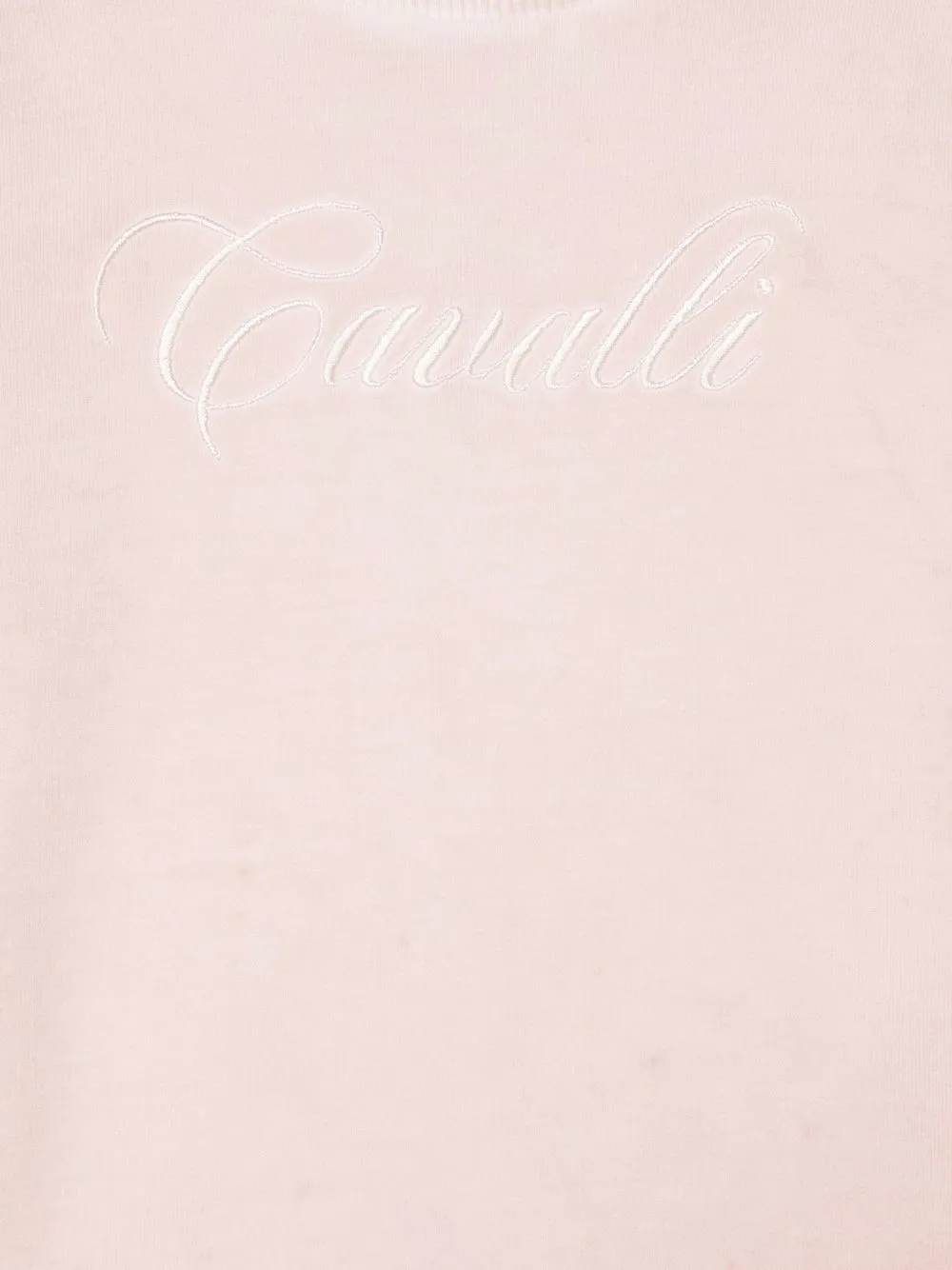  Roberto Cavalli Junior Embroidered Logo Sweatshirt - Pink 