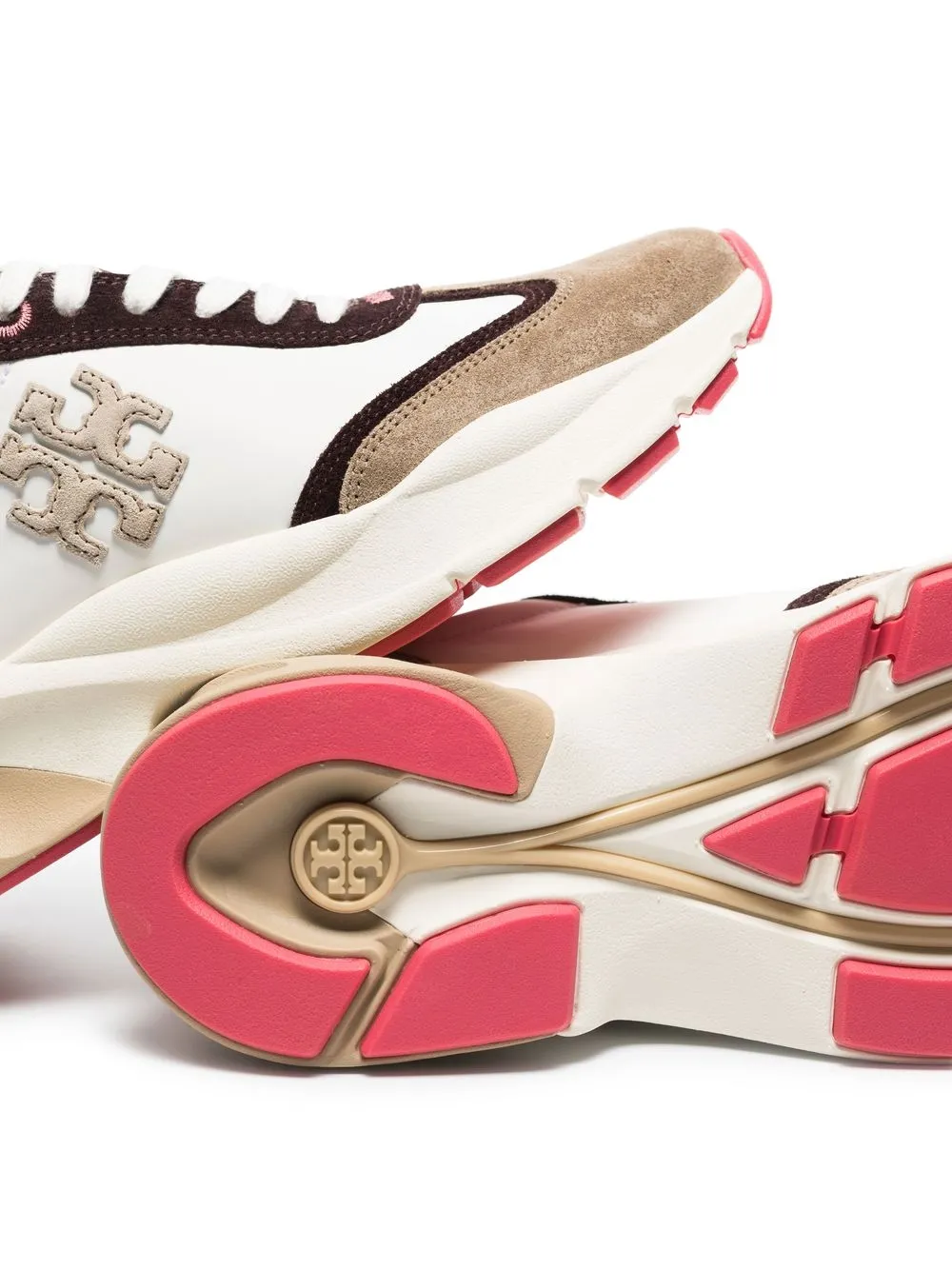 Tory Burch Sneakers met vlakken - Wit