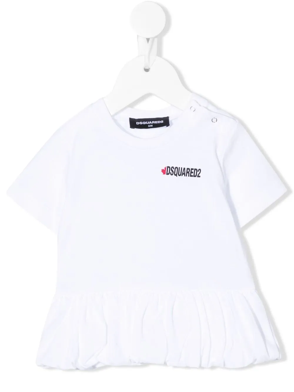 

Dsquared2 Kids logo-print cotton T-Shirt - White