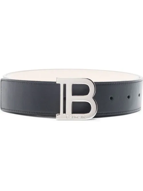 Ceinture à plaque logo - Balmain - Modalova