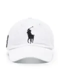 Polo Ralph Lauren Polo Pony-embroidered cotton cap - White