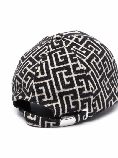 monogram-jacquard baseball cap 