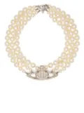 Vivienne Westwood Orb pearl-detail necklace - Silver
