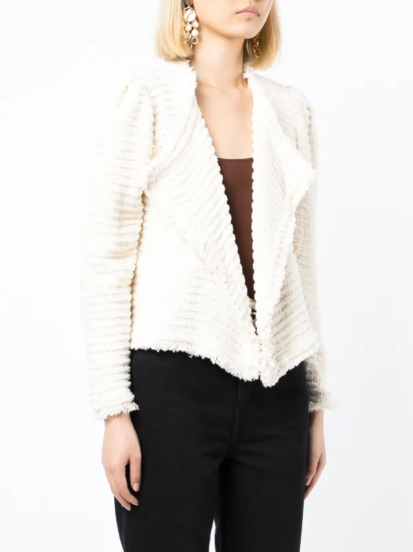 iro white tweed jacket