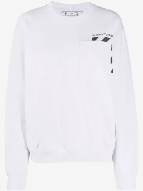 Off-White Marker logo-print sweatshirt