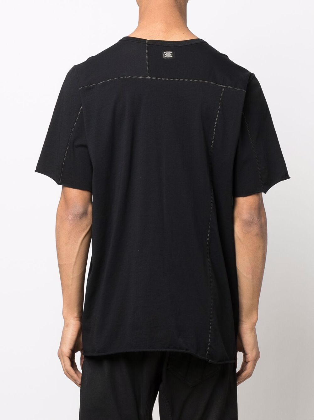 фото Isaac sellam experience organic cotton stitch-detail t-shirt